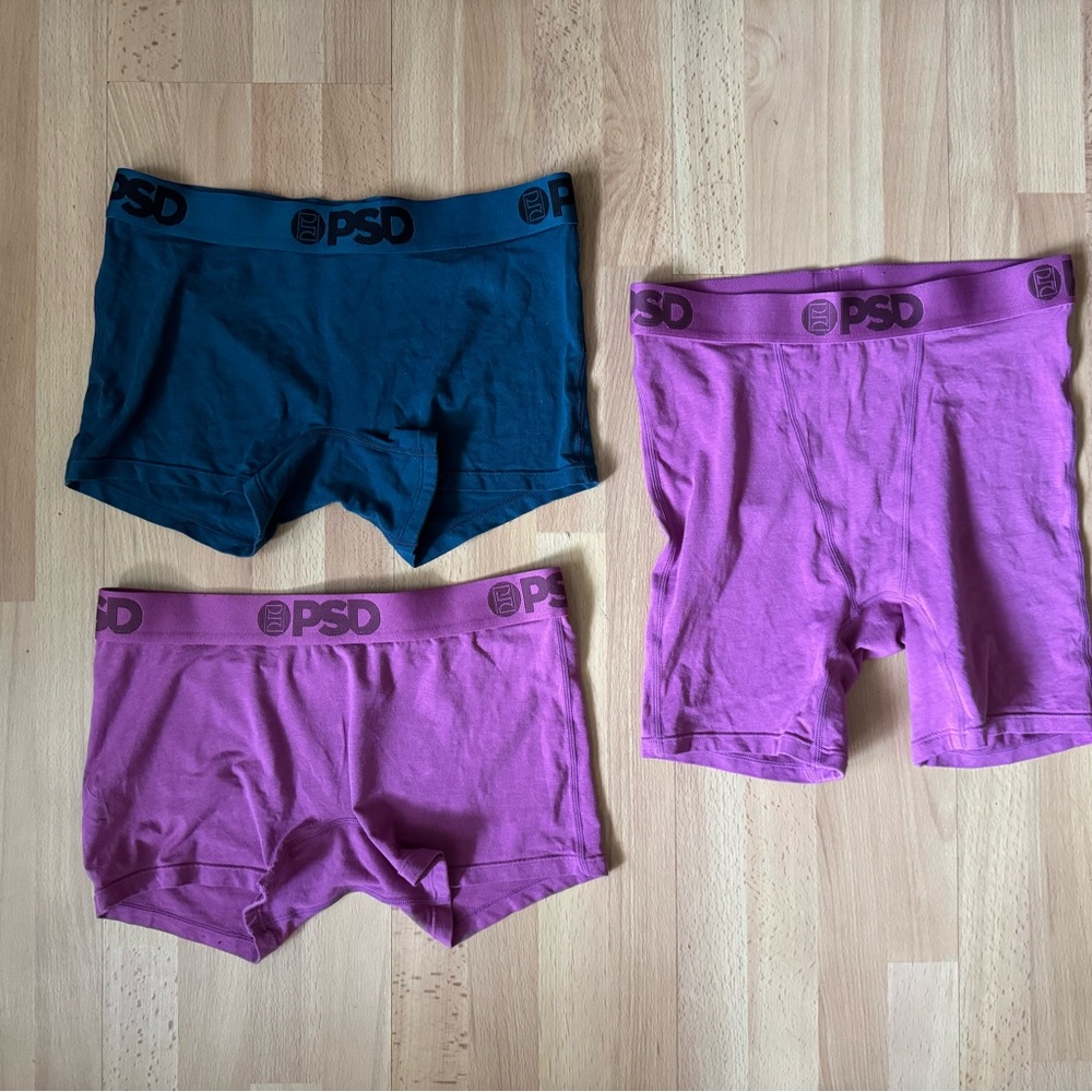Bundle of 3 Women Boxer Shorts, Size: Small
